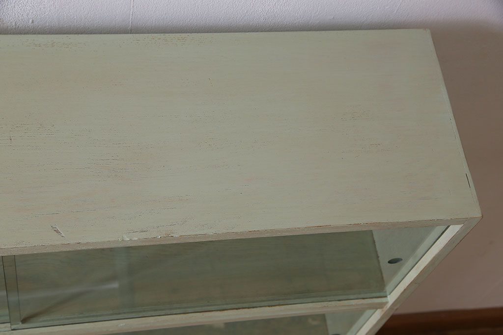 ペイント家具　淡い色合いがかわいらしいシンプルモダンなスタッキング本箱(飾り棚  、キャビネット)