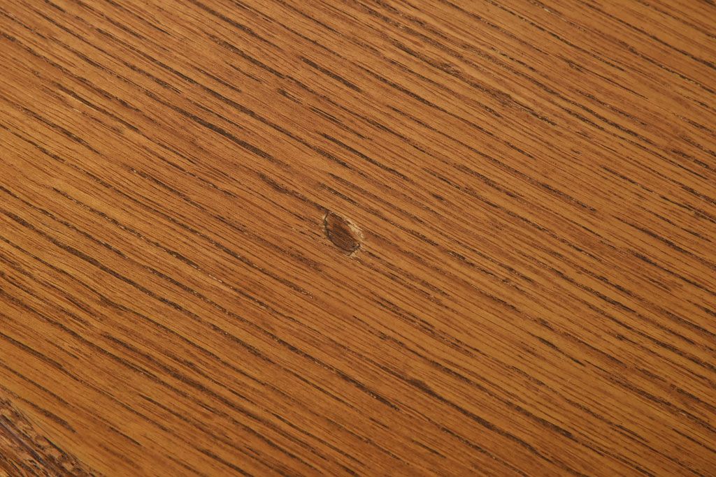 アンティーク雑貨　中古　天童木工　シンプルなラウンド型サイドテーブル(センターテーブル、コーヒーテーブル、花台)(3)