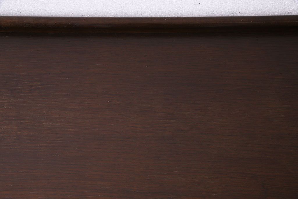 アンティーク雑貨　イギリスヴィンテージ　オーク材　素朴な雰囲気のトロリー(キッチンワゴン、サイドワゴン、ビンテージ)