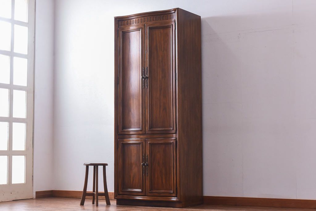 中古　DREXEL HERITAGE(ドレクセルヘリテイジ)　Grand Villa(グランドヴィラ)　Bar   Wall Unit キャビネット(収納棚)(定価約69万円)