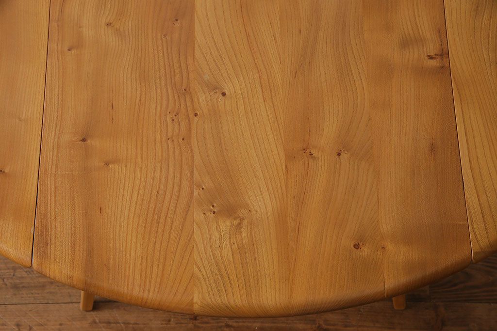 アンティーク家具　イギリス ERCOL(アーコール)　ウィンザーシリーズ　ドロップリーフテーブル(バタフライテーブル)