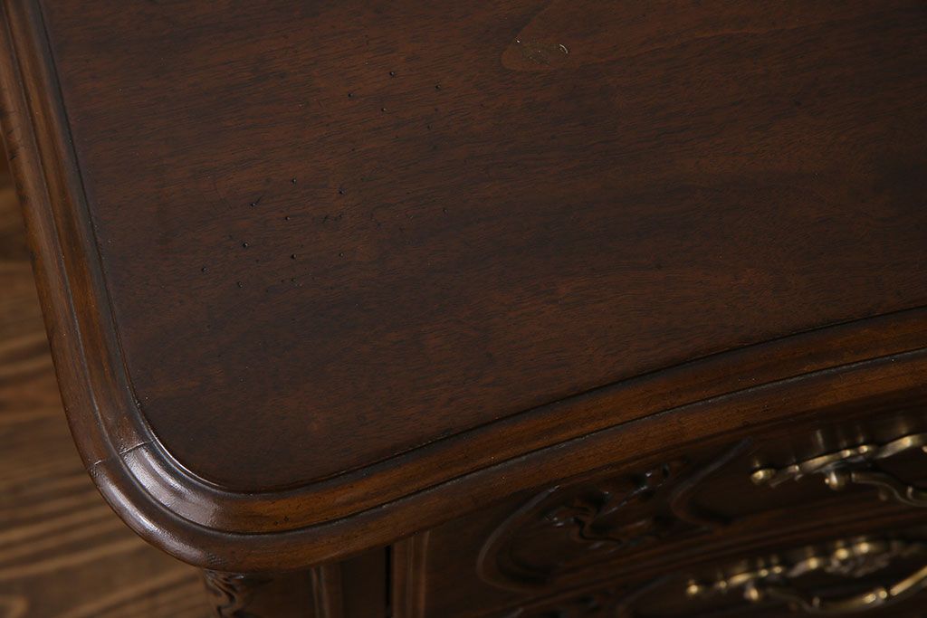 中古美品　DREXEL HERITAGE(ドレクセルヘリテイジ)　old continent(オールドコンチネント)　ドレッシングチェスト(ドレッサー、三面鏡、ミラー、サイドチェスト)(定価約140万円)