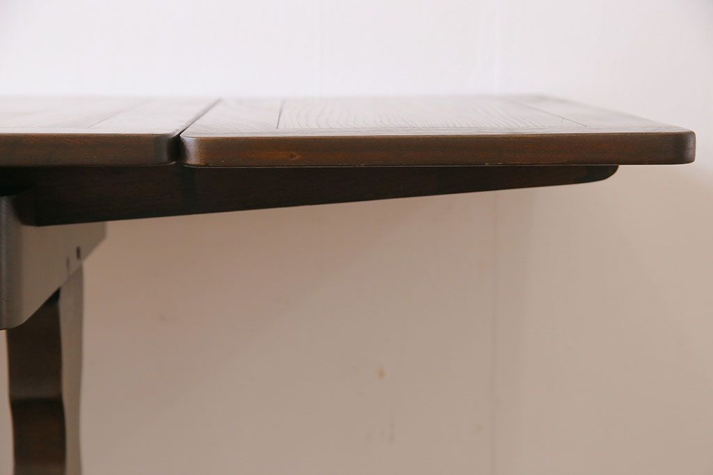 アンティーク家具　イギリス ERCOL(アーコール)　カントリースタイルにおすすめなエクステンションテーブル(拡張式テーブル)