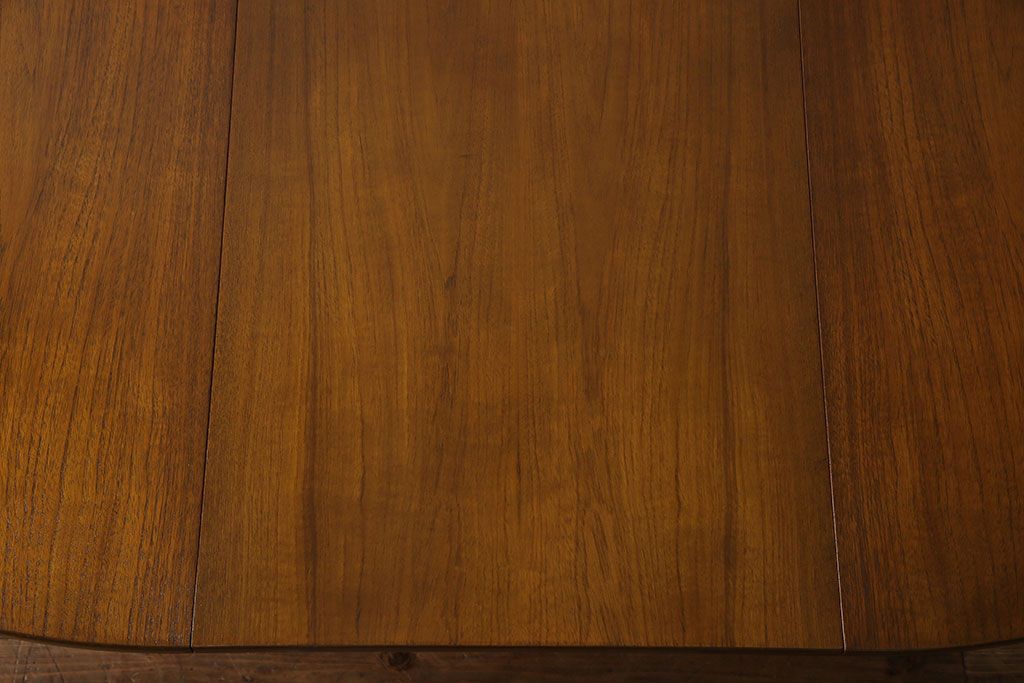 ヴィンテージ家具　北欧ビンテージ　McIntosh(マッキントッシュ)　エクステンションテーブル(ラウンドテーブル、ダイニングテーブル)(1)