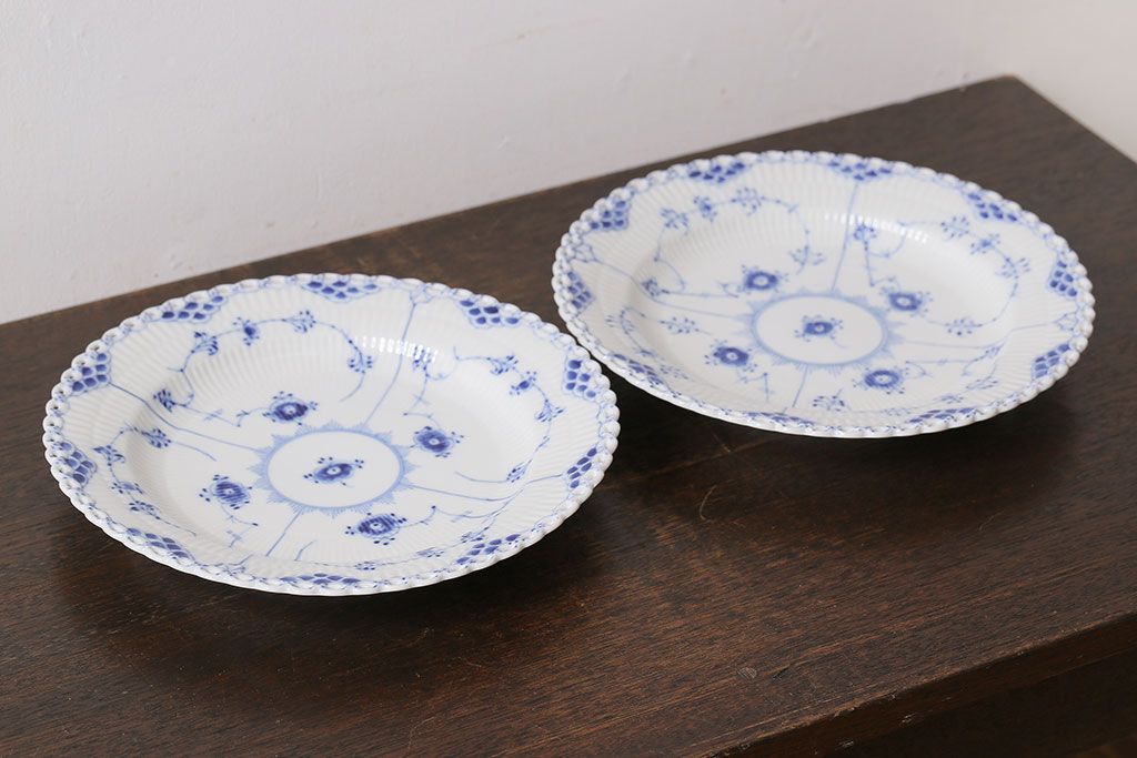 中古 ROYAL COPENHAGEN(ロイヤルコペンハーゲン) ブルーフルーテッド