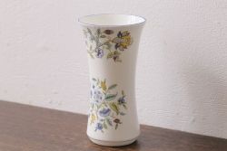 アンティーク雑貨　イギリス　MINTON(ミントン)　Haddon Hall(ハドンホール)　フラワーベース(花瓶)