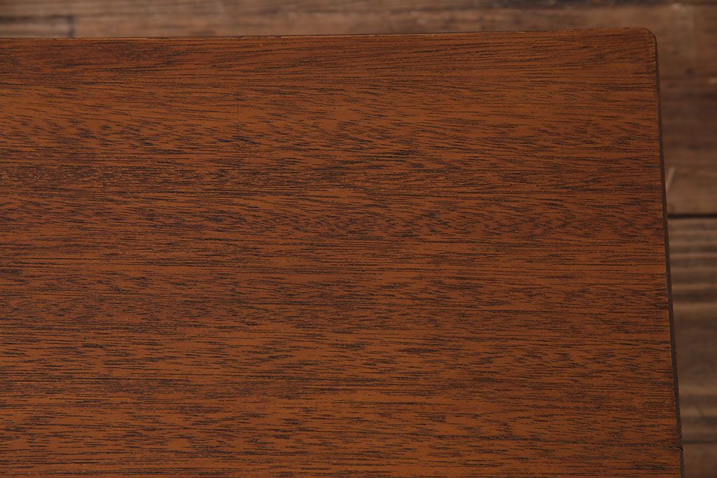 アンティーク家具　昭和　天板一枚板　使い勝手の良い裁ち板(ローテーブル、作業台)(1)