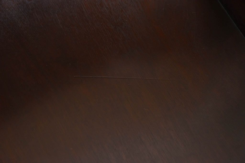 中古美品　松本民芸家具　サイドテーブルになる羽根付きの2人掛けベンチ