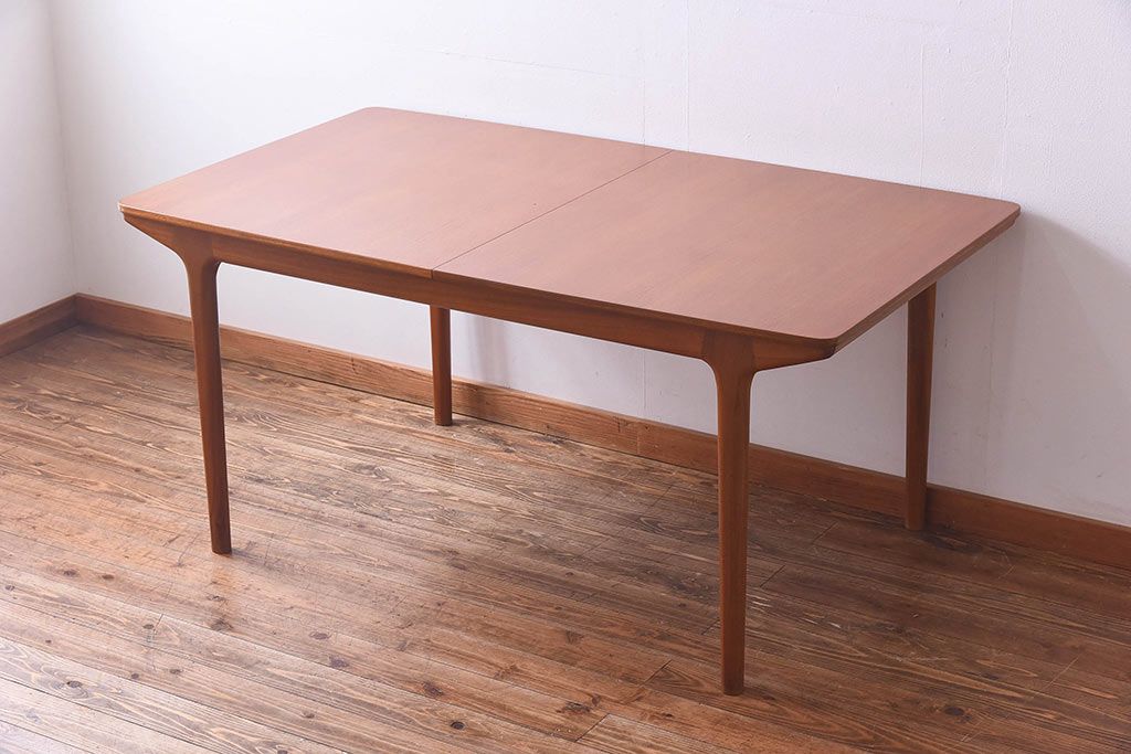 ヴィンテージ家具　北欧ビンテージ　A.H.Mackintosh(マッキントッシュ)エクステンションテーブル(ダイニングテーブル)
