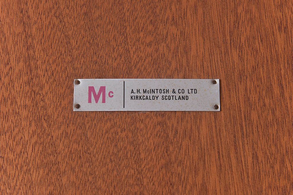 ヴィンテージ家具　北欧ビンテージ　A.H.Mackintosh(マッキントッシュ)エクステンションテーブル(ダイニングテーブル)