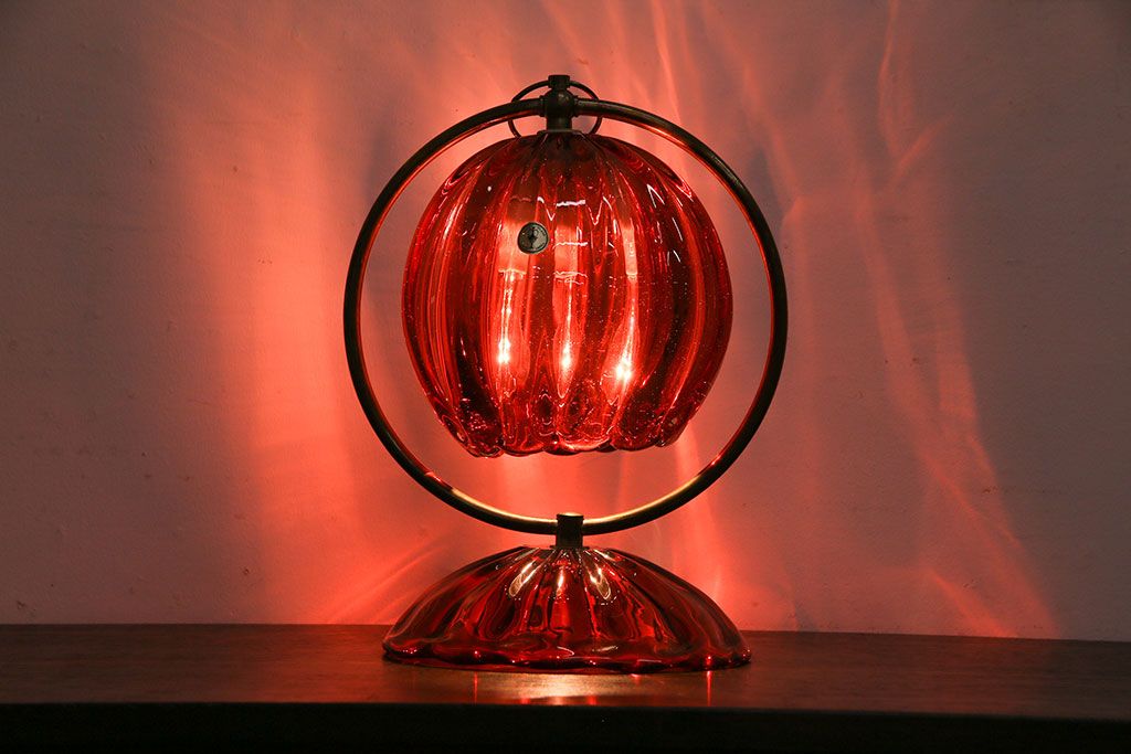イワタガラス テーブルランプ ナイトランプ  ライト 岩田ガラス 電球
