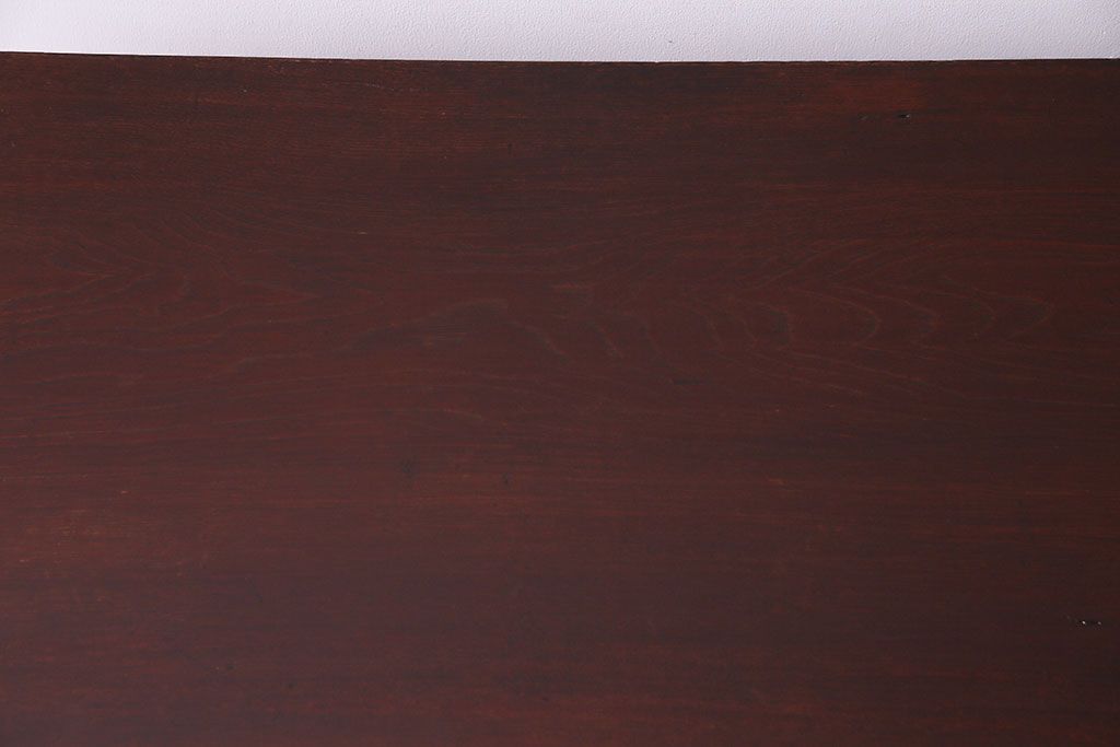 レトロ家具　昭和期　折り畳み式　シンプルなデザインのレトロな座卓(ちゃぶ台、ローテーブル、センターテーブル)