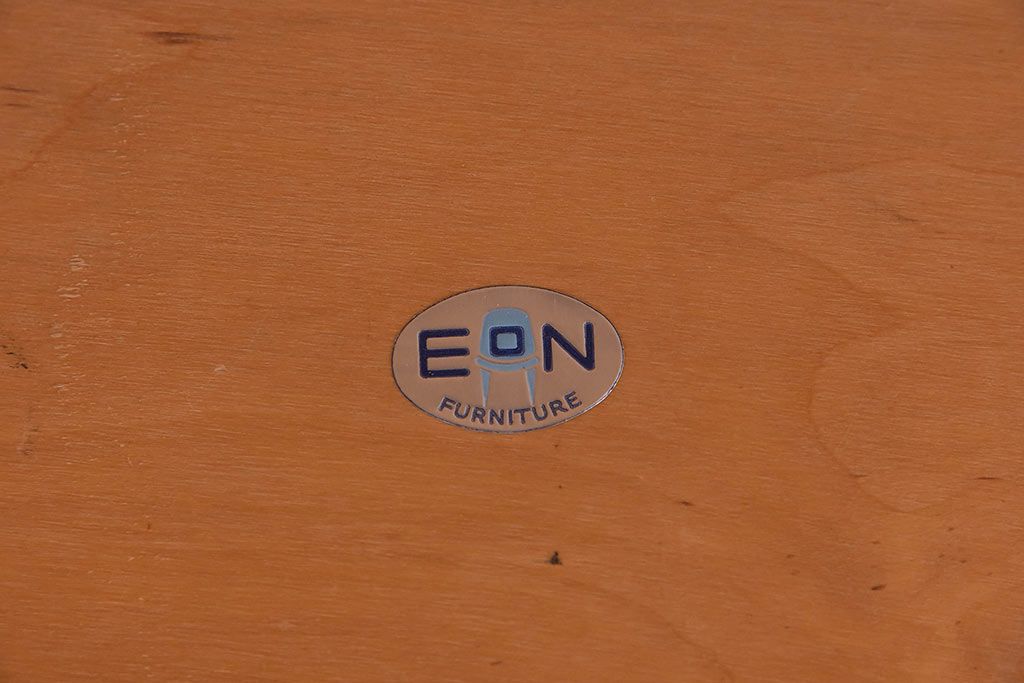 北欧家具　イギリスビンテージ　Elliotts Of Newbury(EoN)　ミッドセンチュリーなダイニングチェア・ホワイト(イス、椅子)(2)