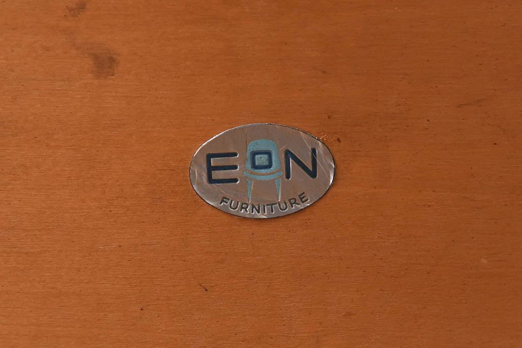 北欧家具　イギリスビンテージ　Elliotts Of Newbury(EoN)　ミッドセンチュリーなダイニングチェア・ホワイト(イス、椅子)