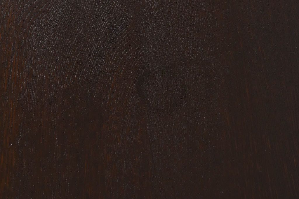 レトロ家具　昭和レトロ　栓材　古い木の質感が味わい深い小振りな片袖机(ワークデスク、在宅ワーク、在宅用、学習机)