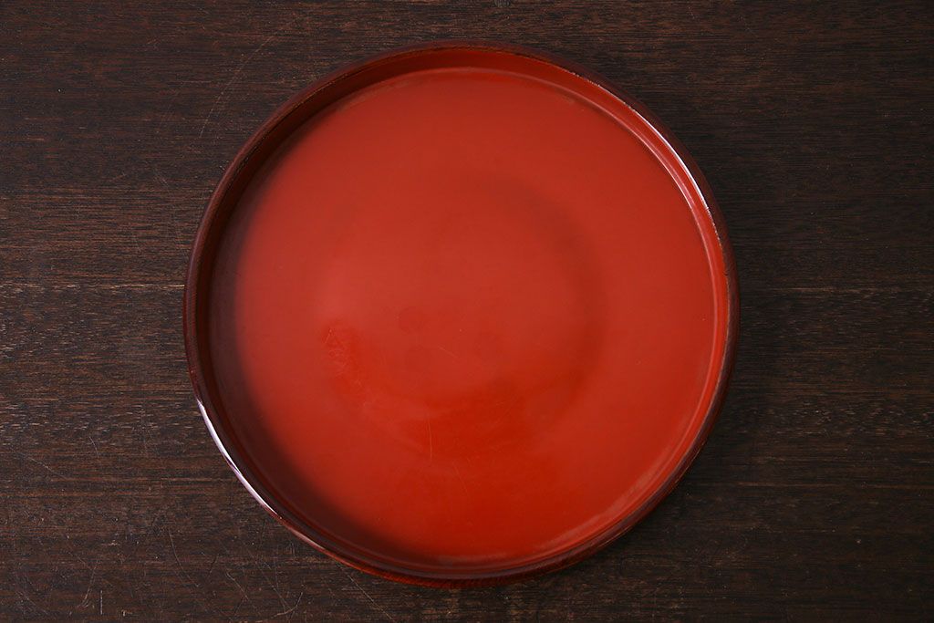アンティーク雑貨　和製アンティーク　ケヤキ材刳り貫き　漆塗りが美しいおひつ(飯櫃)