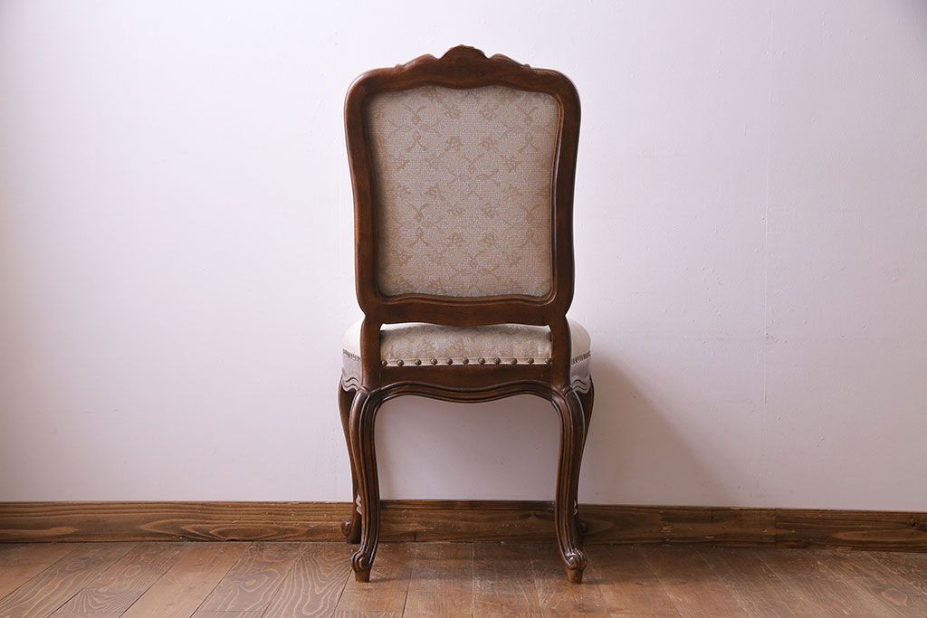 中古　DREXEL HERITAGE(ドレクセルヘリテイジ)　old continent(オールドコンチネント)　高級感漂うダイニングチェア(サイドチェア、イス)(定価約28万円)(2)