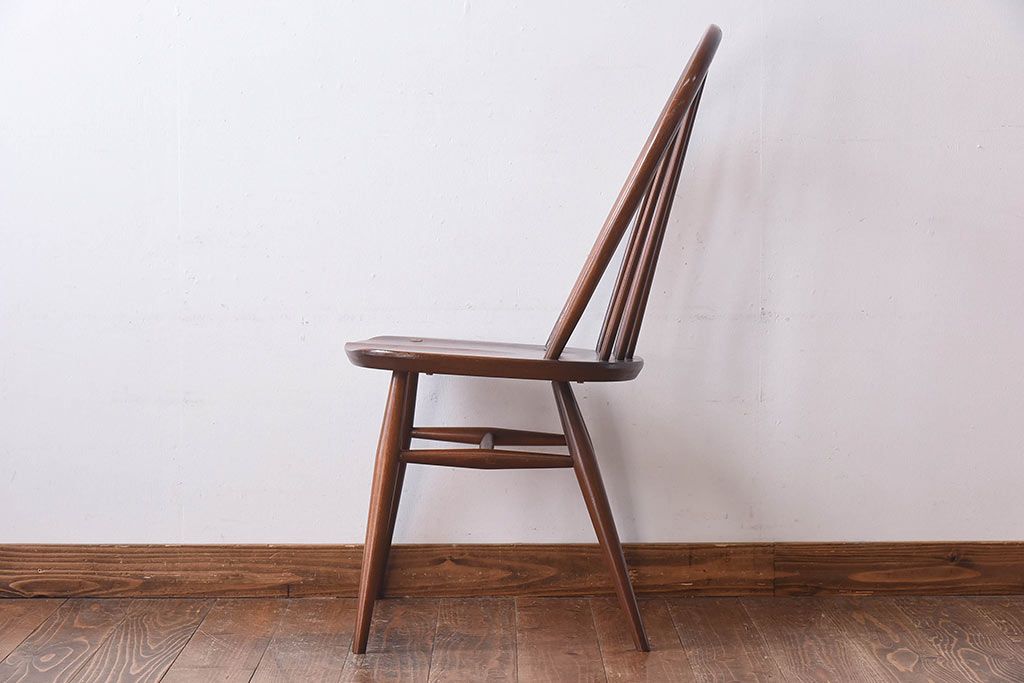 ヴィンテージ家具　イギリス　ERCOL(アーコール)　ビンテージ　ウィンザーダイニングチェア(イス)