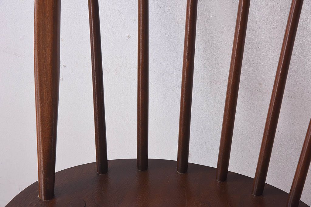 ヴィンテージ家具　イギリス　ERCOL(アーコール)　ビンテージ　ウィンザーダイニングチェア(イス)