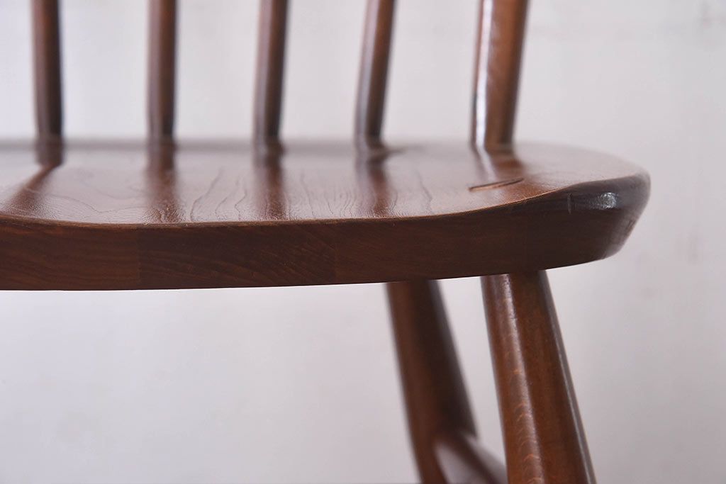 ヴィンテージ家具　イギリス　ERCOL(アーコール)　ビンテージ　ウィンザーダイニングチェア(イス)