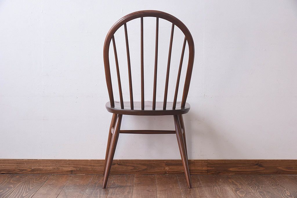 ヴィンテージ家具　イギリス　ERCOL(アーコール)　ビンテージ　ウィンザーダイニングチェア(イス)