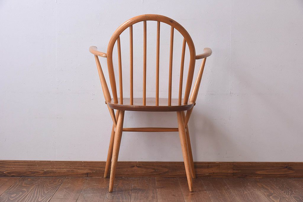 Ercol シスルバックチェア エルム 英国 椅子 のぞかせる Ercol シスルバックチェア エルム 英国 椅子 のぞかせる