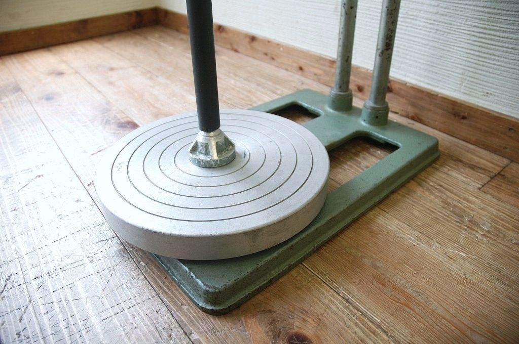 アンティーク雑貨　★珍品希少!縫製工場の布巻き機