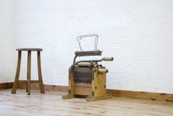 アンティーク雑貨　古い養蚕道具　二角式製簇器1　民族資料