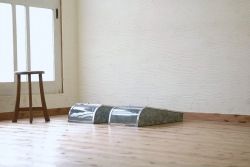 アンティーク雑貨　美品!古い駄菓子屋のレトロなブリキガラスケース2個セット