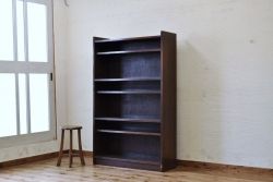 美品!古い木の大振りな収納棚