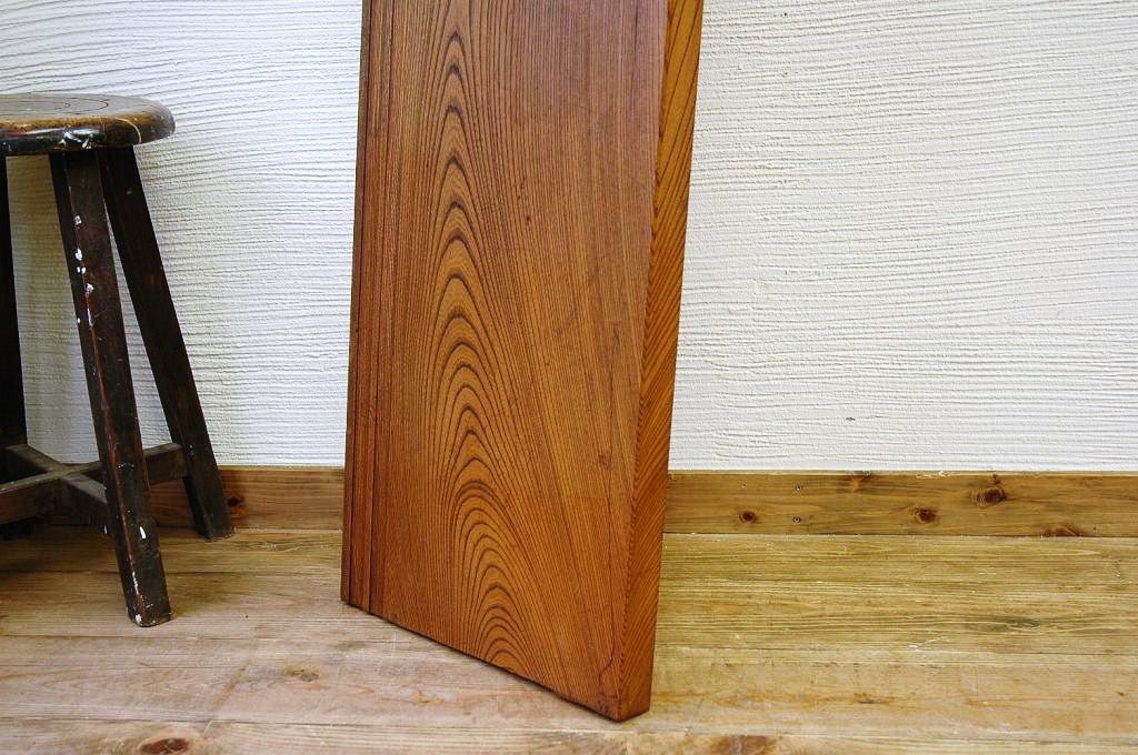 極上美品!古い旅館の欅床の間材(ケヤキ、一枚板)7