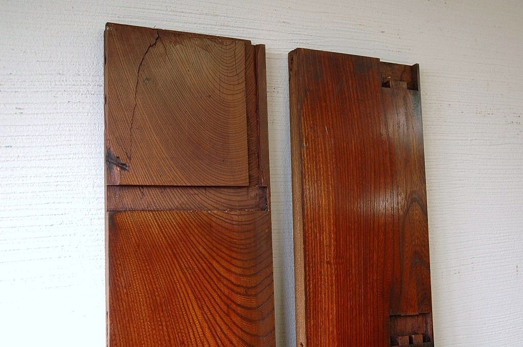 極上美品!古い旅館の欅床の間材(ケヤキ、一枚板)11　