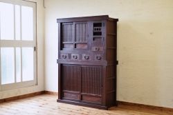 アンティーク家具　極上!状態の素晴らしい四尺近江水屋箪笥