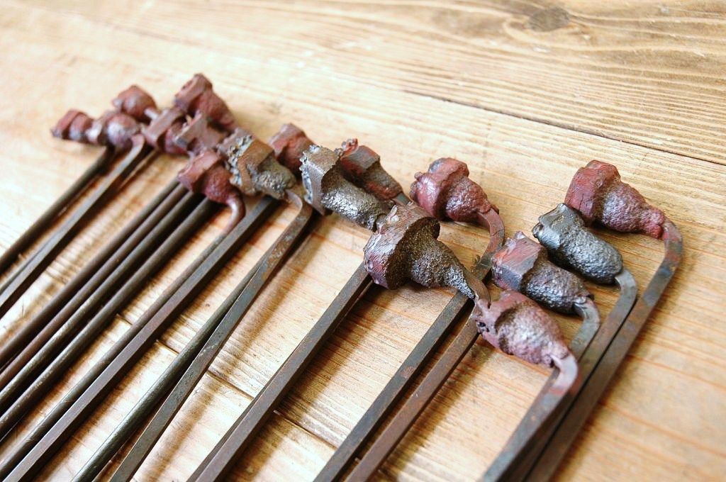 アンティーク雑貨　珍品希少!古い和菓子屋の焼印まとめて1