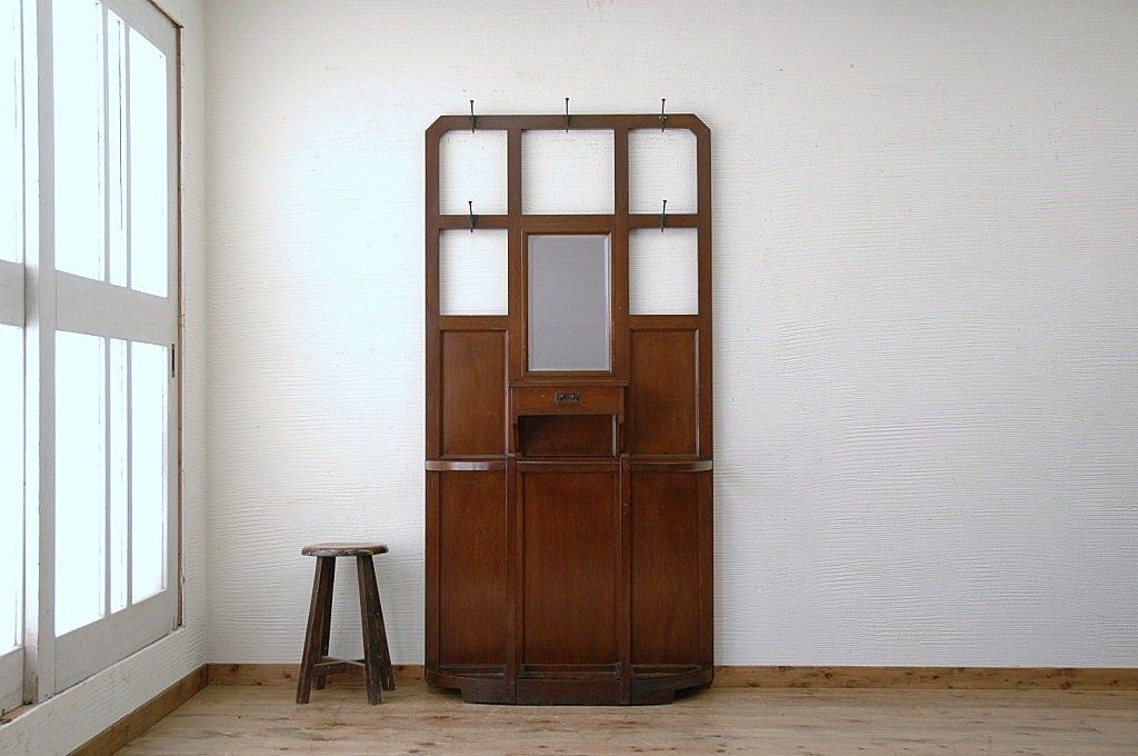 アンティーク雑貨　極上美品!古い病院の重厚な帽子掛け