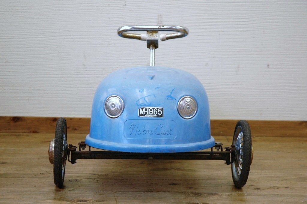 アンティーク雑貨　珍品希少!古いお家の子ども三輪車