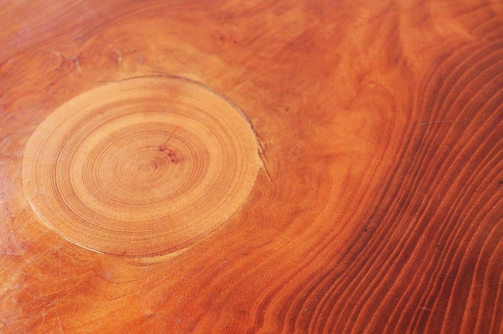 アンティーク家具　総欅!古い欅の一枚板座卓