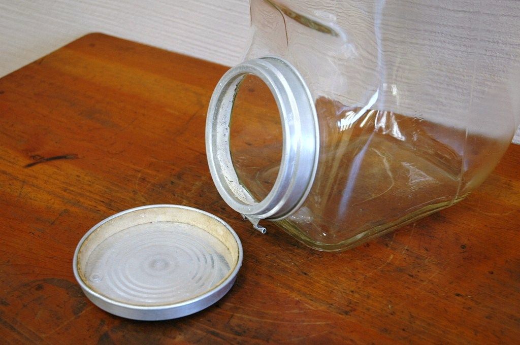 アンティーク雑貨　珍品希少!古いタバコ屋のレトロなガラスビン7