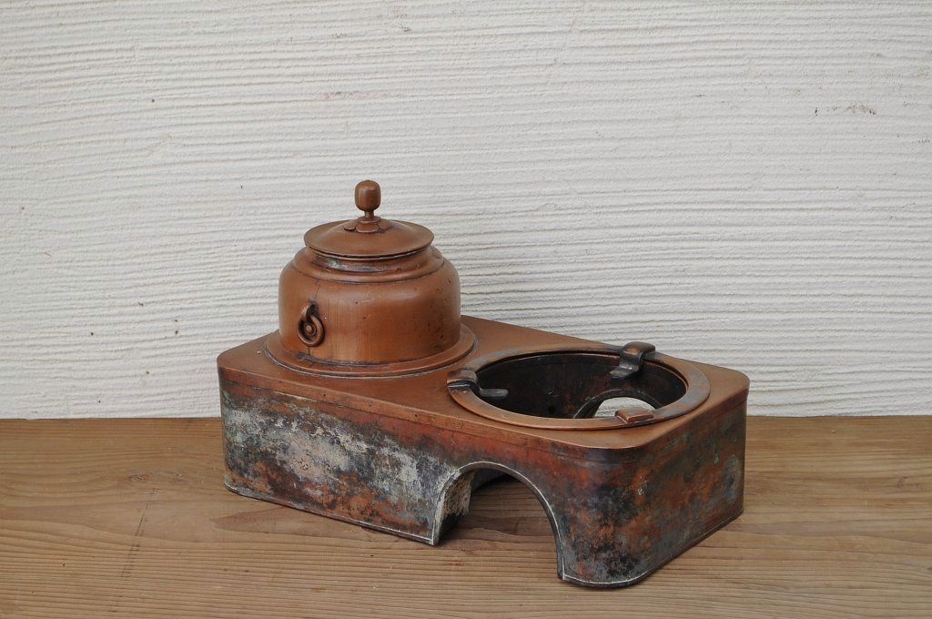 アンティーク雑貨　極上美品!古い燗銅壷