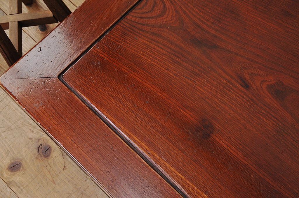 アンティーク家具　総欅!漆の綺麗な座卓