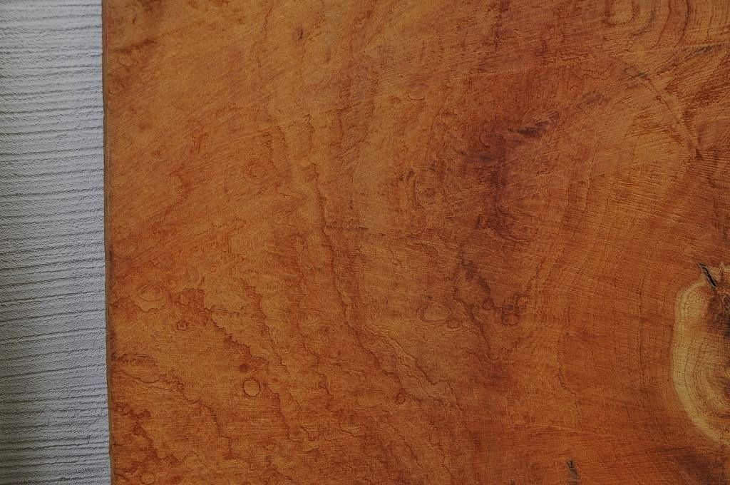 古い欅材の玉杢8枚セット1