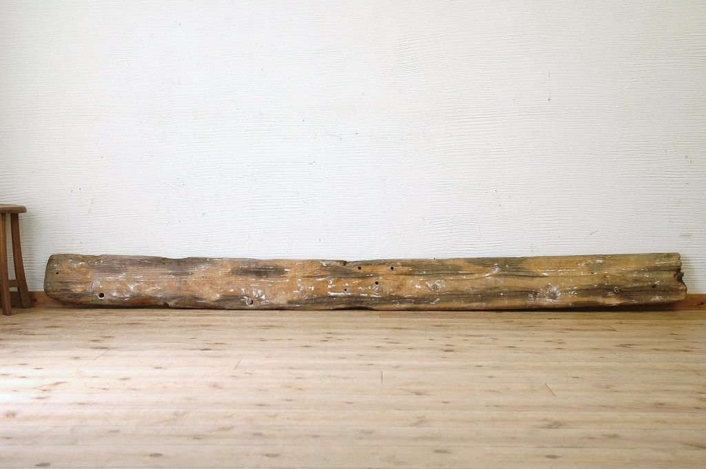 アンティーク雑貨　古い船に使われていた古材1(材料)