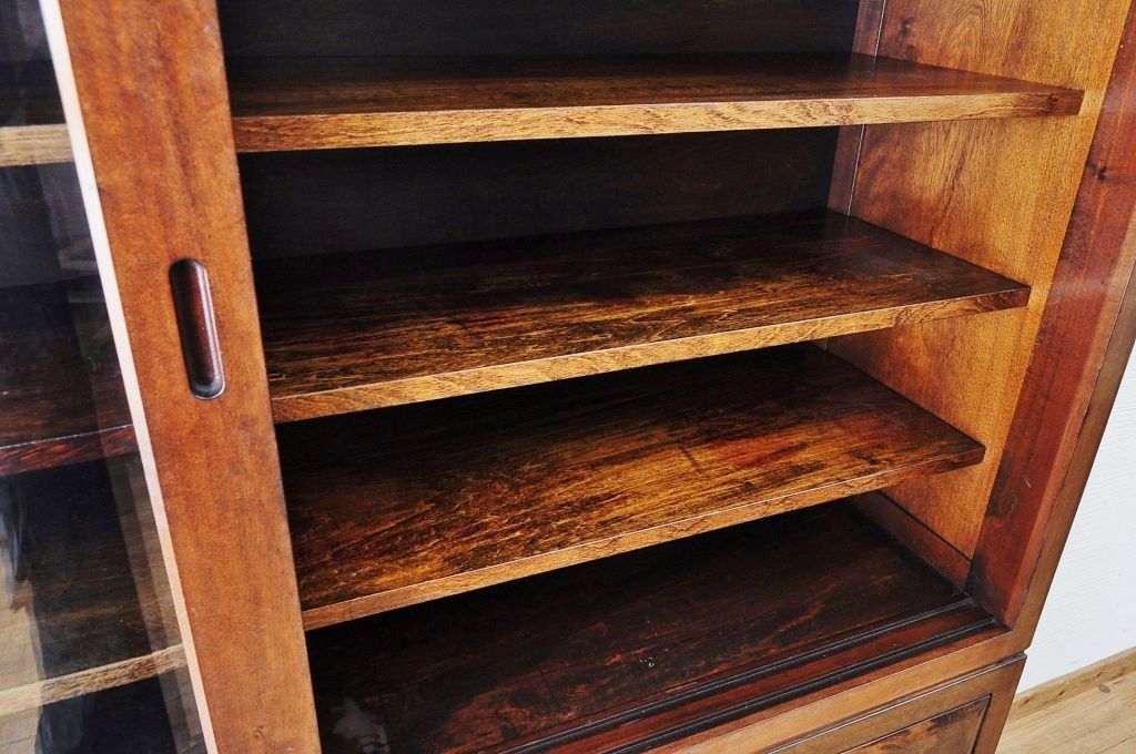 中古　九州民芸家具　重ね収納棚