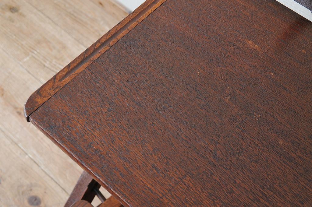 アンティーク家具　珍品希少!折り畳み式の古い学習机2