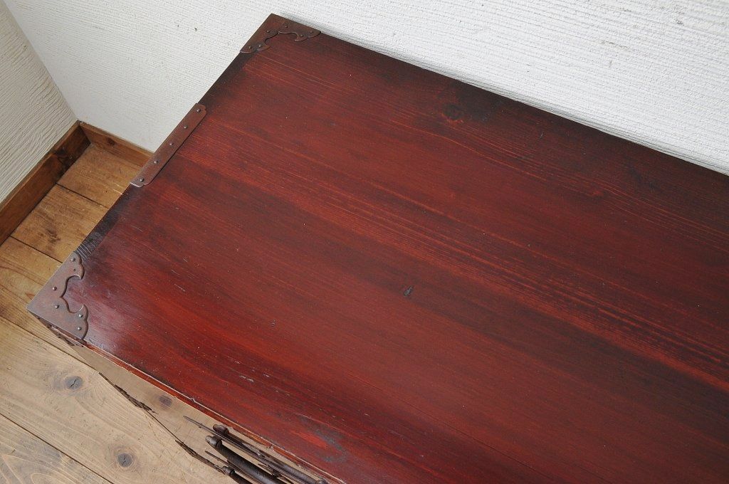 極上美品!漆の綺麗な上手二本松箪笥