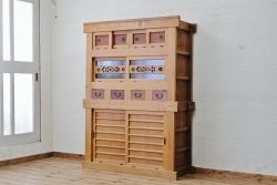極上美品!古い木味の美しい水屋箪笥
