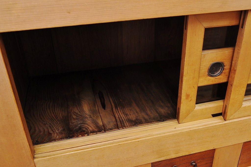極上美品!古い木味の美しい水屋箪笥