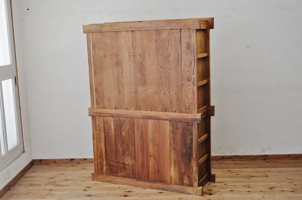 極上美品!古い木味の美しい水屋箪笥