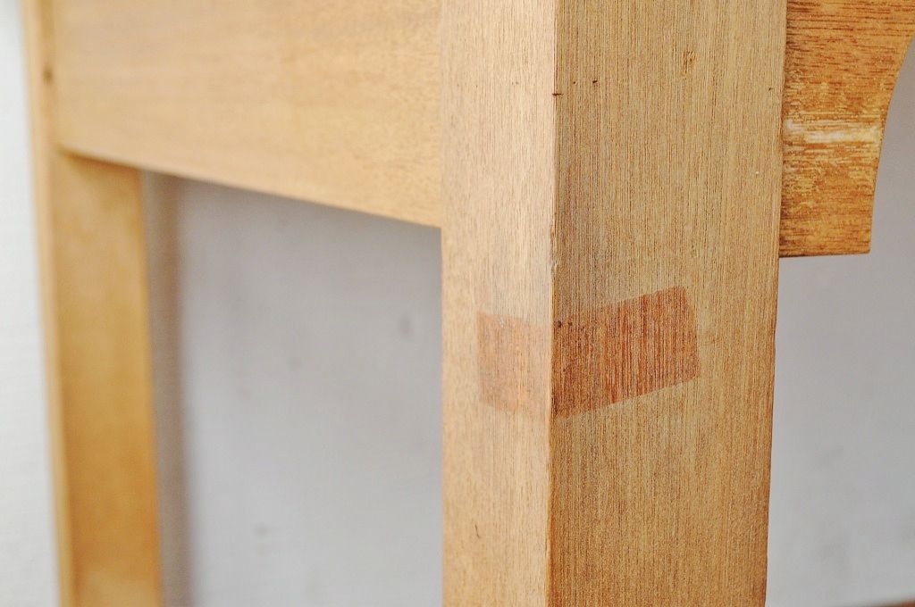 アンティーク家具　特大!古い木味のシンプルな作業台(ダイニングテーブル)1