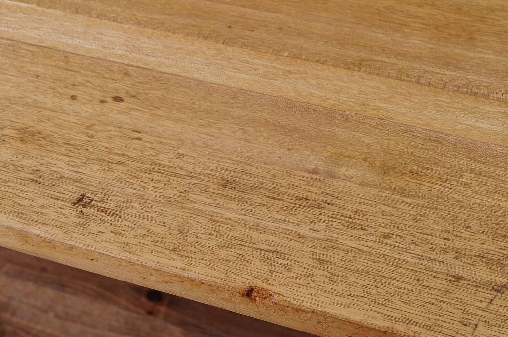 アンティーク家具　特大!古い木味のシンプルな作業台(ダイニングテーブル)2